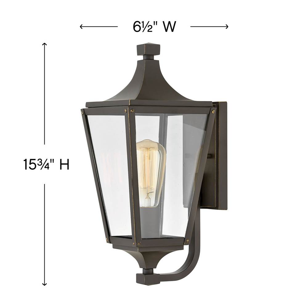 Hinkley Lighting Jaymes Small Wall Mount Lantern