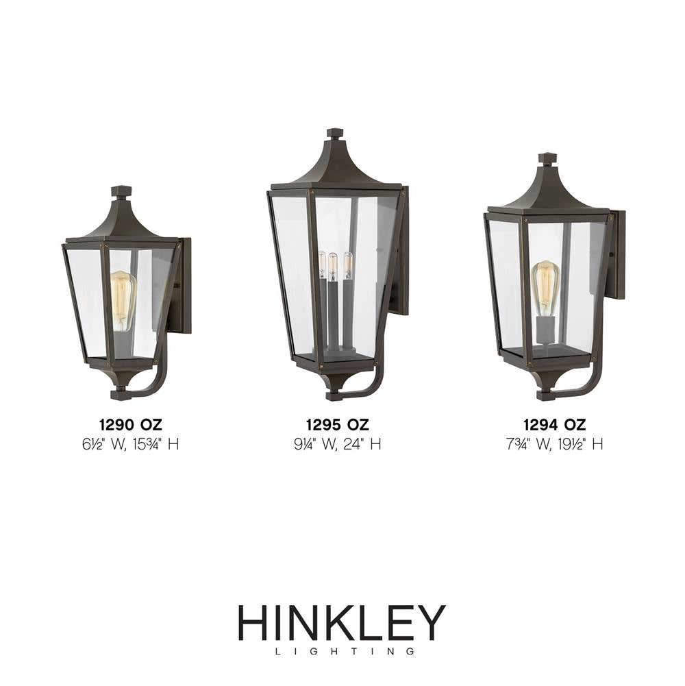 Hinkley Lighting 1290OZ Oil Rubbed Bronze Small Wall Mount Lantern Image 2