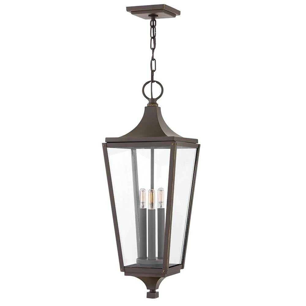 Hinkley Lighting 1292OZ Oil Rubbed Bronze Large Hanging Lantern Image 1