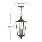 Hinkley Lighting Jaymes Large Hanging Lantern