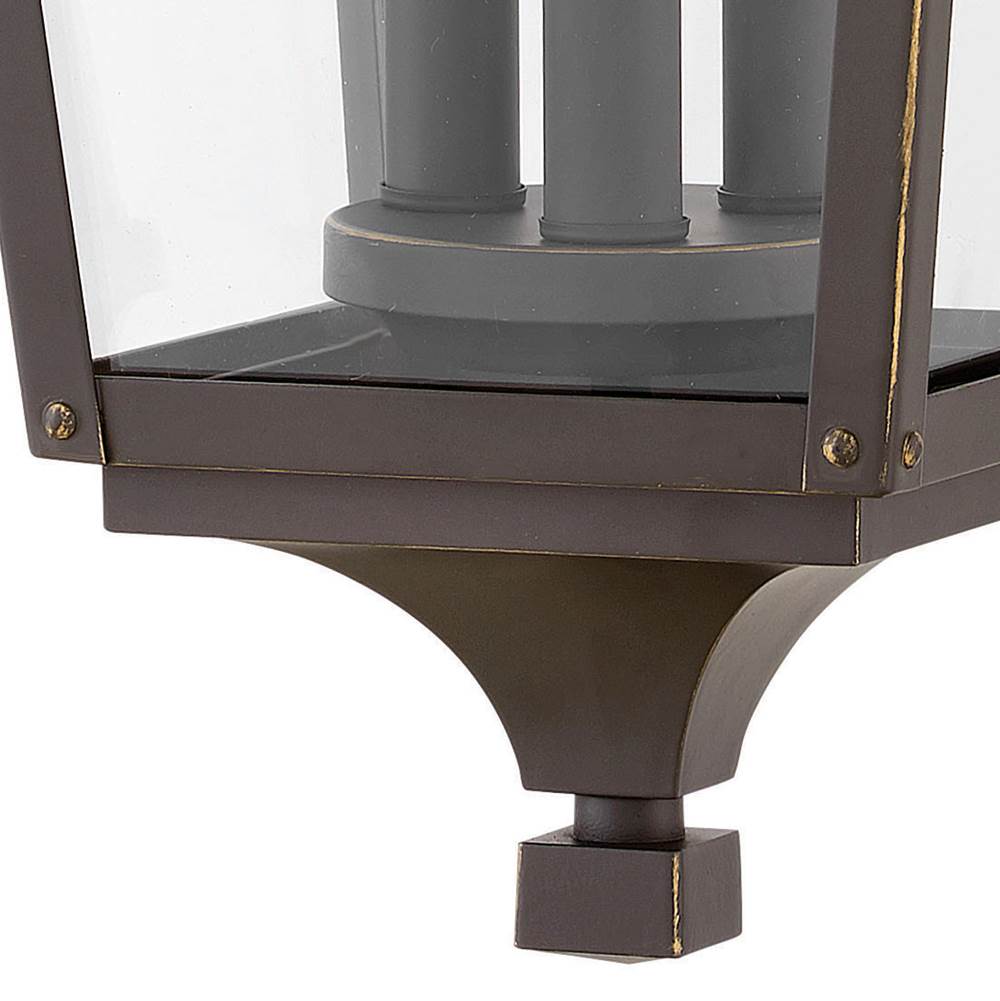 Hinkley Lighting 1292OZ Oil Rubbed Bronze Large Hanging Lantern Image 4