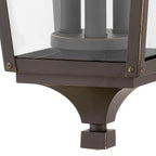 Hinkley Lighting 1292OZ Oil Rubbed Bronze Large Hanging Lantern Image 4