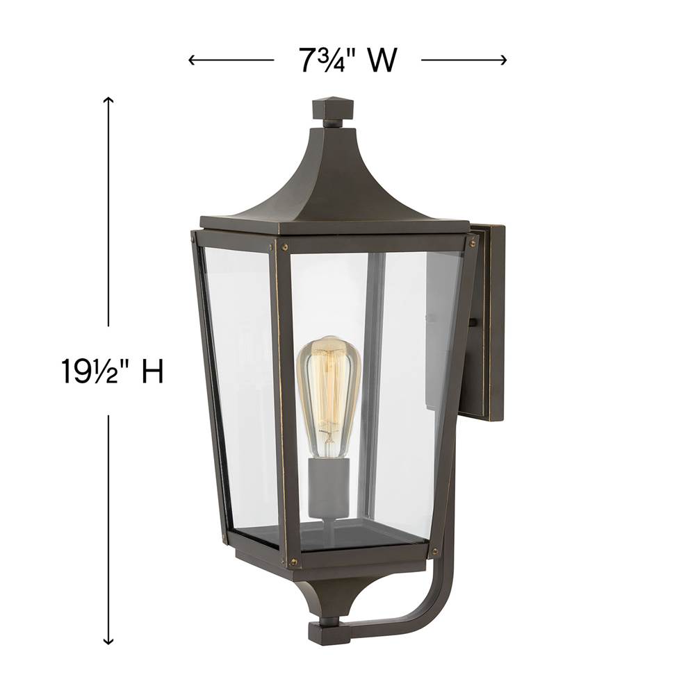 Hinkley Lighting Jaymes Medium Wall Mount Lantern