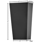Hinkley Lighting 13020BK-LL Black Small Wall Mount Lantern Image 3