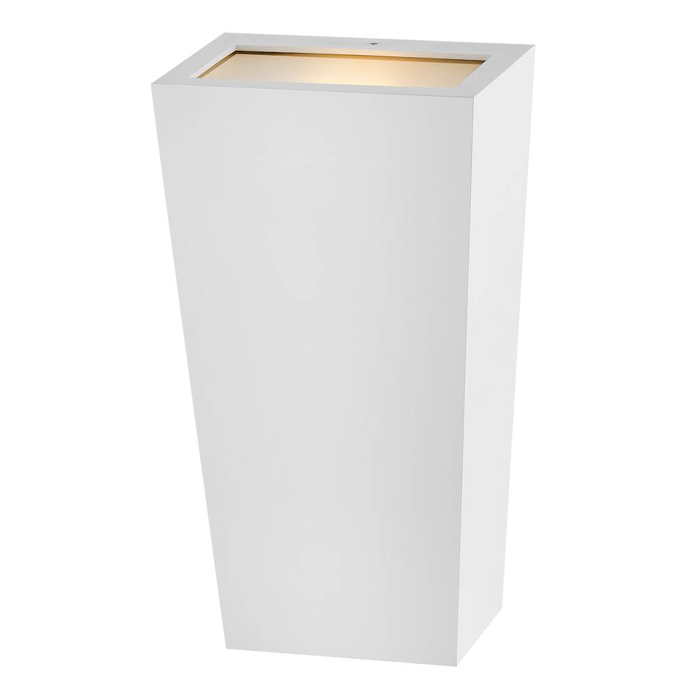 Hinkley Lighting 13020TW-LL Textured White Small Wall Mount Lantern Image 7