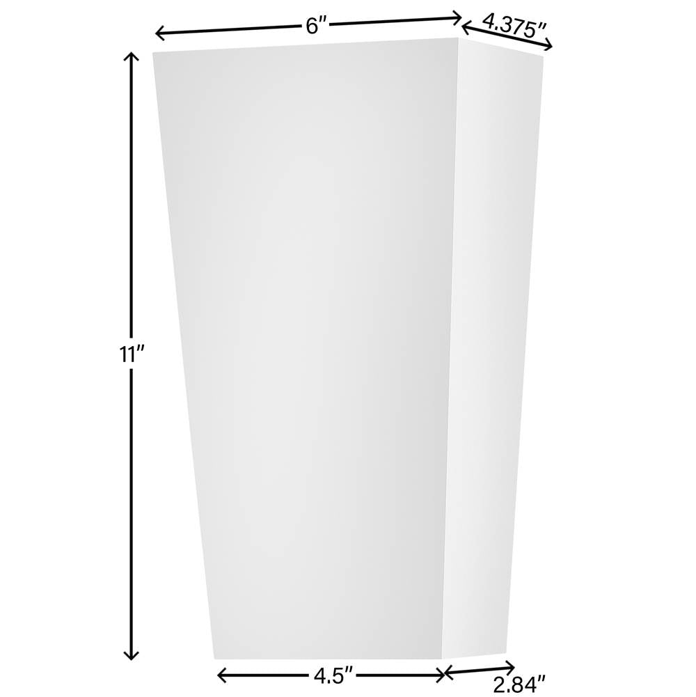 Hinkley Lighting 13020TW-LL Textured White Small Wall Mount Lantern Image 3