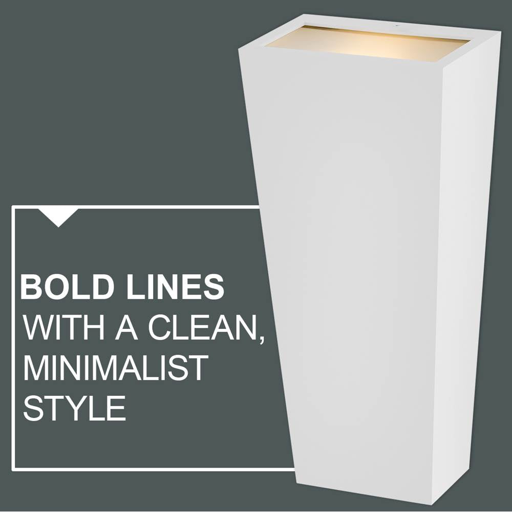 Hinkley Lighting 13020TW-LL Textured White Small Wall Mount Lantern Image 2