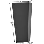Hinkley Lighting 13024BK-LL Black Large Wall Mount Lantern Image 3