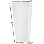 Hinkley Lighting 13024TW-LL Textured White Large Wall Mount Lantern Image 3