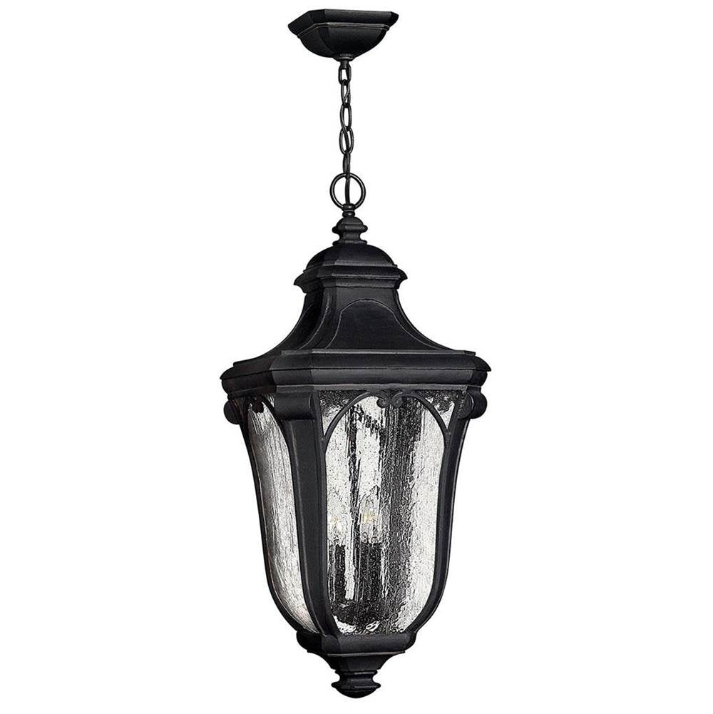 Hinkley Lighting 1312MB Museum Black Large Hanging Lantern Image 1