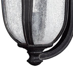 Hinkley Lighting 1314MB Museum Black Small Wall Mount Lantern Image 2