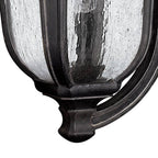 Hinkley Lighting 1315MB Museum Black Medium Wall Mount Lantern Image 2