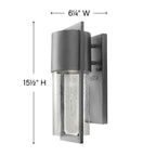 Hinkley Lighting Shelter Small Wall Mount Lantern
