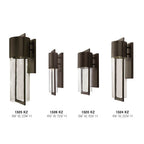 Hinkley Lighting 1320KZ Buckeye Bronze Small Wall Mount Lantern Image 4