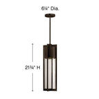 Hinkley Lighting Shelter Medium Hanging Lantern