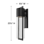 Hinkley Lighting Shelter Medium Wall Mount Lantern