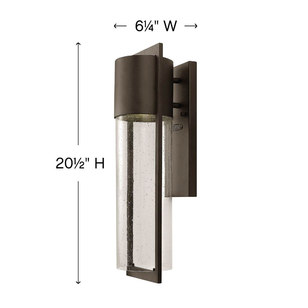 Hinkley Lighting Shelter Medium Wall Mount Lantern