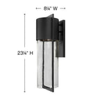 Hinkley Lighting Shelter Large Wall Mount Lantern