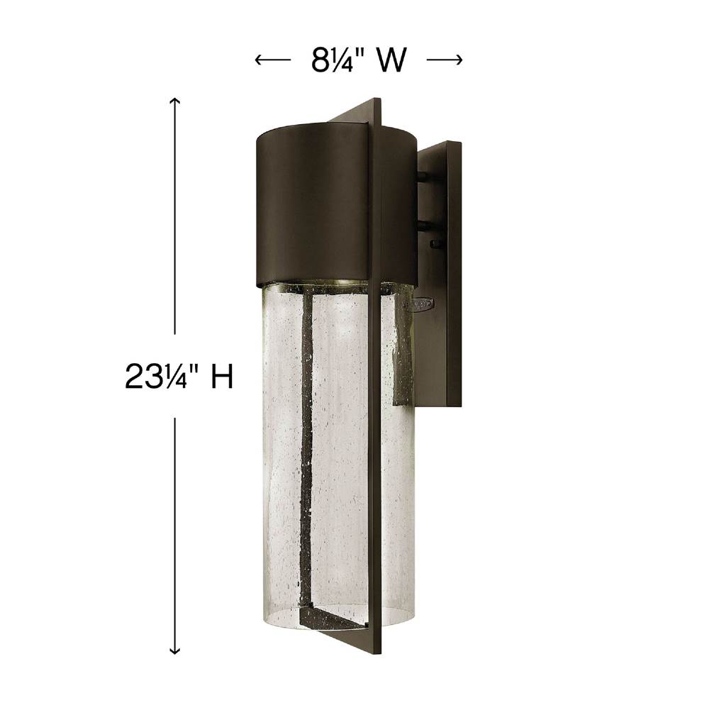 Hinkley Lighting Shelter Large Wall Mount Lantern