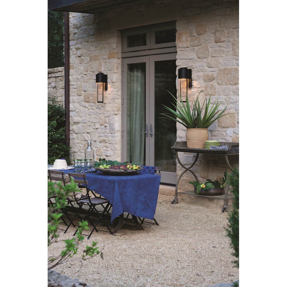 Hinkley Lighting 1325KZ Buckeye Bronze Large Wall Mount Lantern Image 2