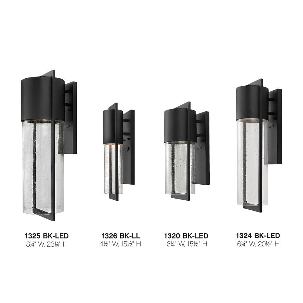 Hinkley Lighting 1326BK-LL Black Extra Small Wall Mount Lantern Image 4