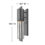 Hinkley Lighting Shelter Extra Small Wall Mount Lantern