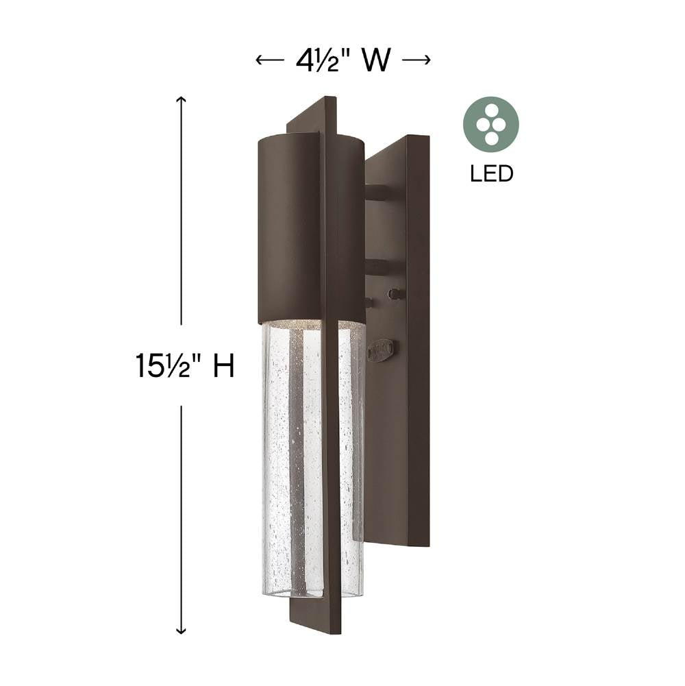 Hinkley Lighting Shelter Extra Small Wall Mount Lantern