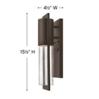 Hinkley Lighting Shelter Extra Small Wall Mount Lantern