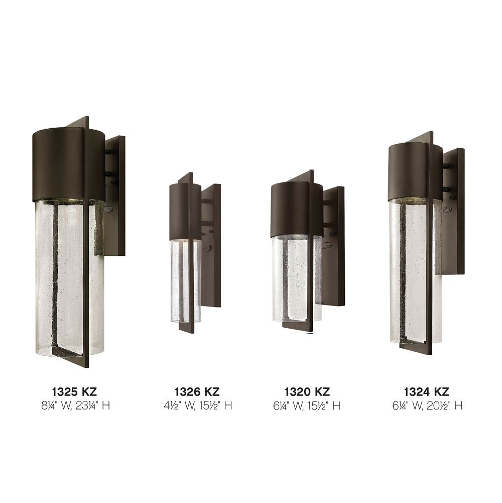 Hinkley Lighting 1326KZ Buckeye Bronze Extra Small Wall Mount Lantern Image 4