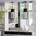 Hinkley Lighting 1328BK Black Large Hanging Lantern Image 5