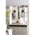 Hinkley Lighting 1328BK Black Large Hanging Lantern Image 3