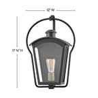 Hinkley Lighting Yale Small Wall Mount Lantern