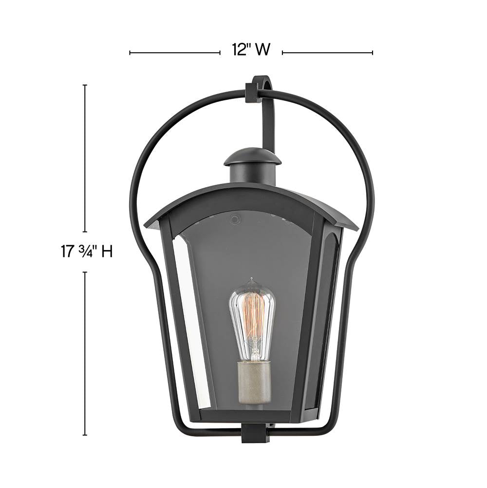 Hinkley Lighting Yale Small Wall Mount Lantern