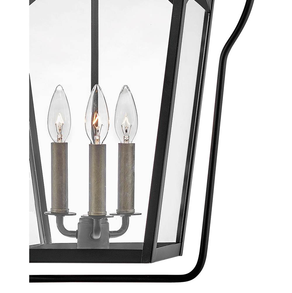 Hinkley Lighting 13302BK Black Large Hanging Lantern Image 4