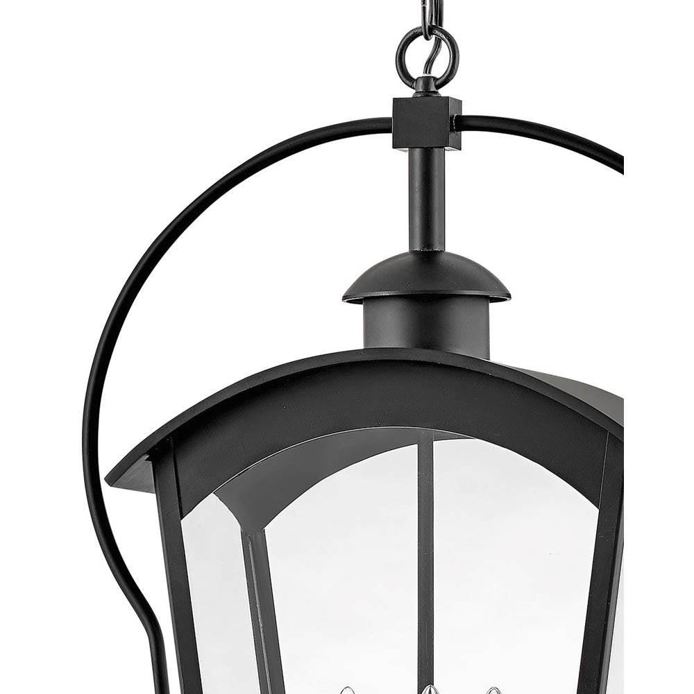 Hinkley Lighting 13302BK Black Large Hanging Lantern Image 3