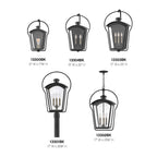 Hinkley Lighting 13302BK Black Large Hanging Lantern Image 2