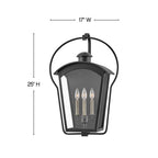 Hinkley Lighting Yale Large Wall Mount Lantern