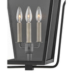 Hinkley Lighting 13303BK Black Large Wall Mount Lantern Image 3