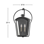 Hinkley Lighting Yale Medium Wall Mount Lantern