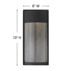 Hinkley Lighting Shelter Small Wall Mount Lantern