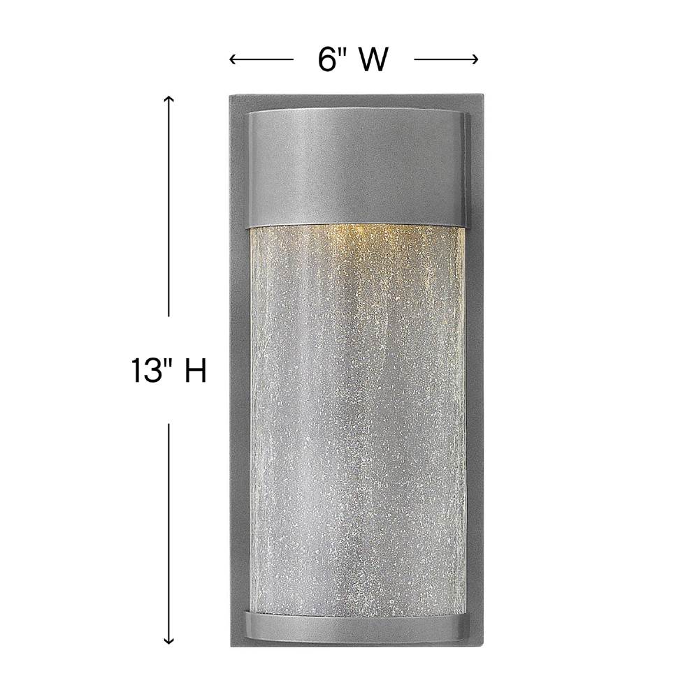 Hinkley Lighting Shelter Small Wall Mount Lantern