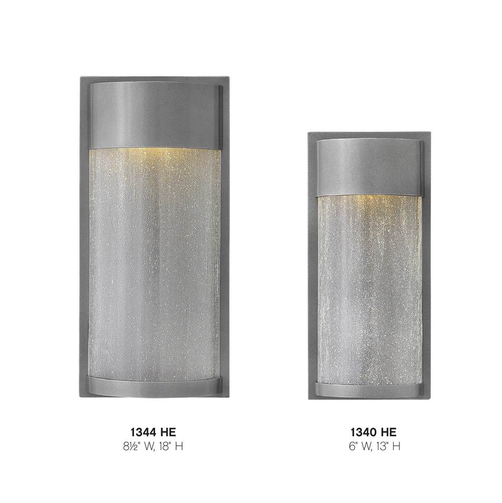 Hinkley Lighting 1340HE Hematite Small Wall Mount Lantern Image 4