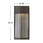 Hinkley Lighting Shelter Small Wall Mount Lantern