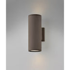 Hinkley Lighting 13594AZ-LL Architectural Bronze Small Up/down Light Wall Mount Lantern Image 2
