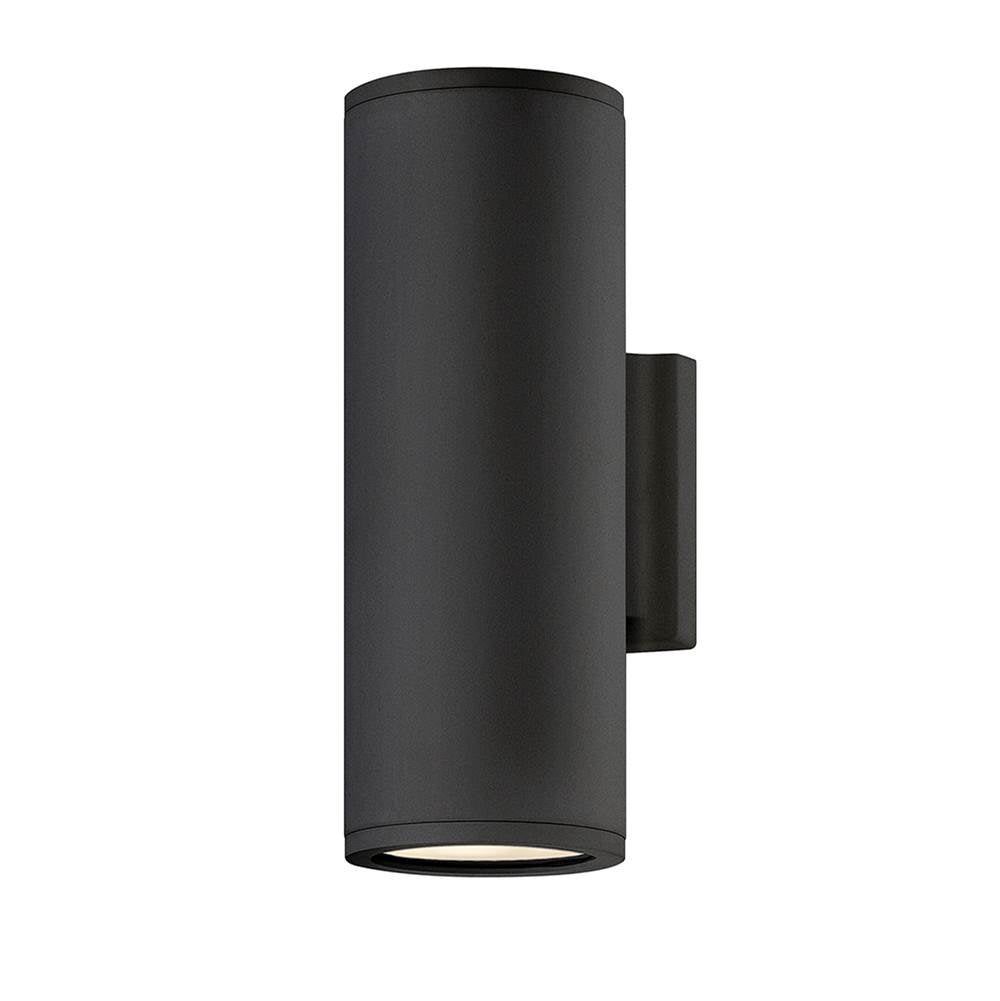Hinkley Lighting 13594BK-LL Black Small Up/down Light Wall Mount Lantern Image 5