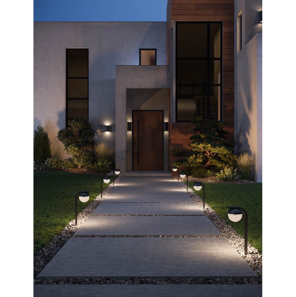 Hinkley Lighting 13594SW-LL Satin White Small Up/down Light Wall Mount Lantern Image 3
