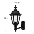 Hinkley Lighting Manor House Medium Wall Mount Lantern