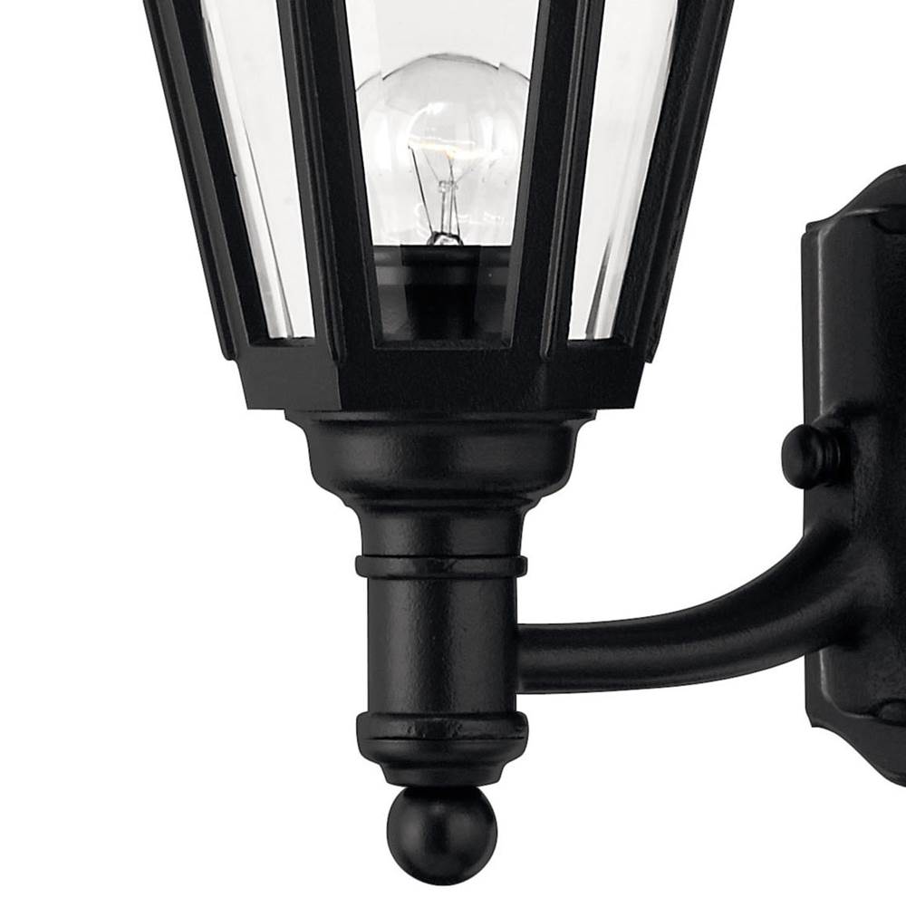 Hinkley Lighting 1419BK Black Medium Wall Mount Lantern Image 4