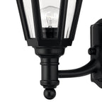 Hinkley Lighting 1419BK Black Medium Wall Mount Lantern Image 4