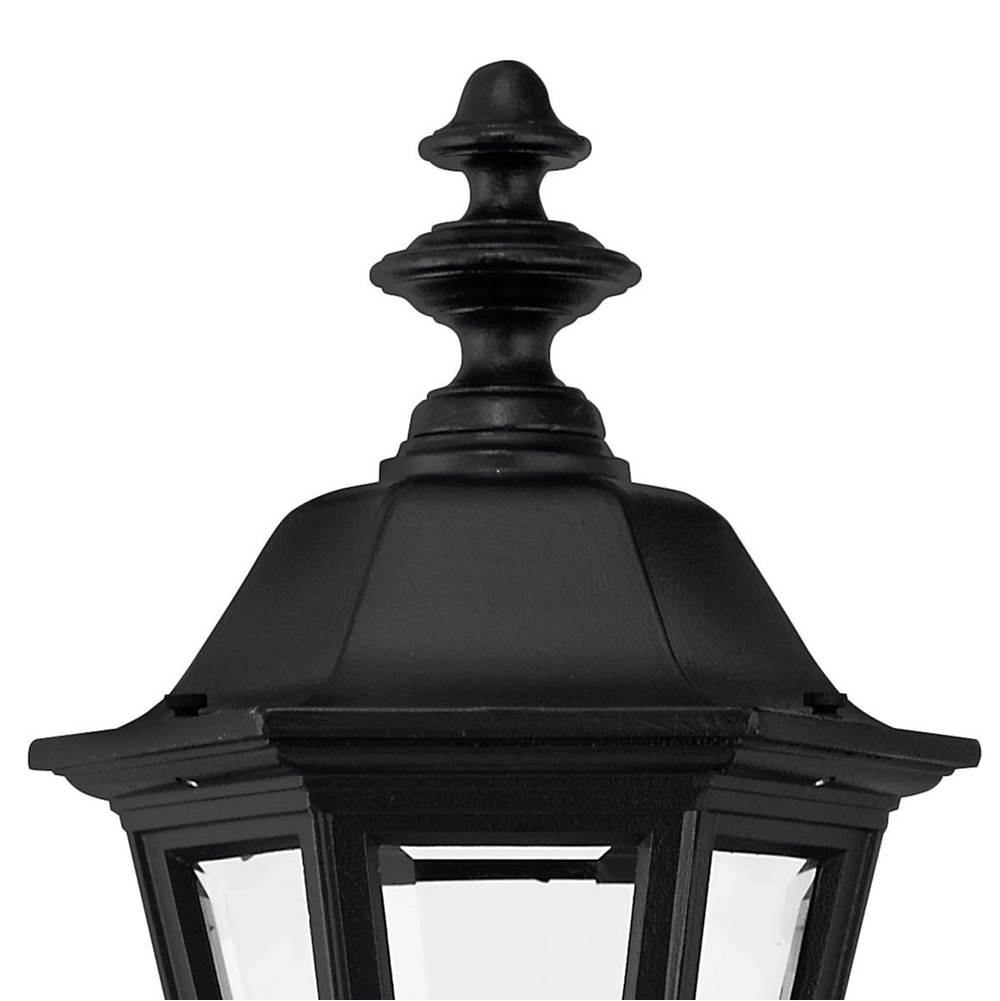 Hinkley Lighting 1419BK Black Medium Wall Mount Lantern Image 3